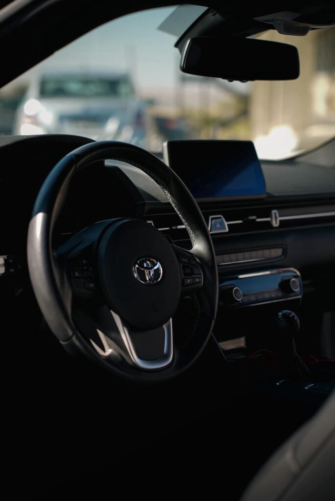 car interior detailing